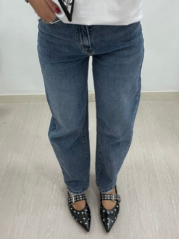 JEANS BALLON CHIARO