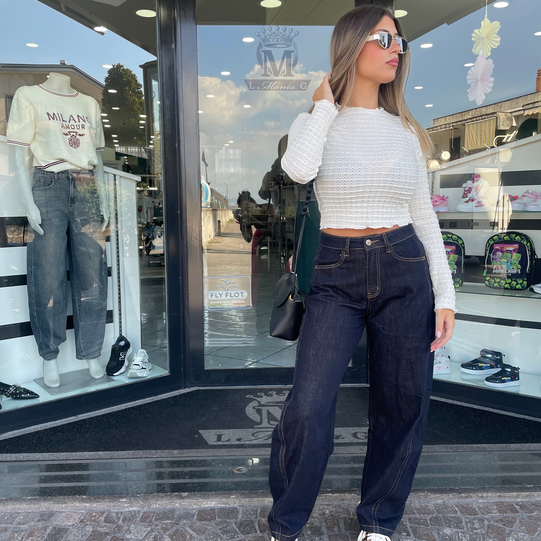 Jeans Ballon Blue