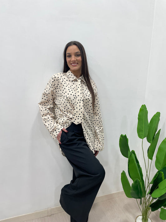 CAMICIA CRAVATTA POIS