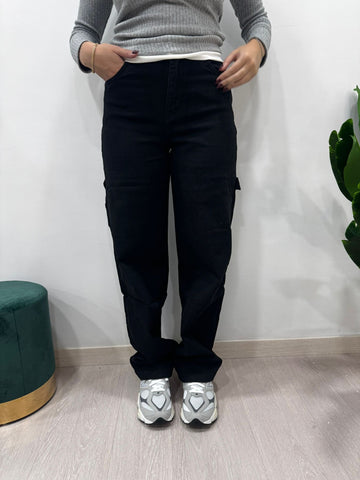 JEANS BALLON NERO